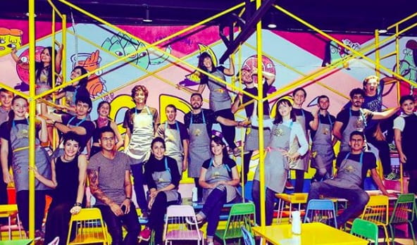 Bar group team photo