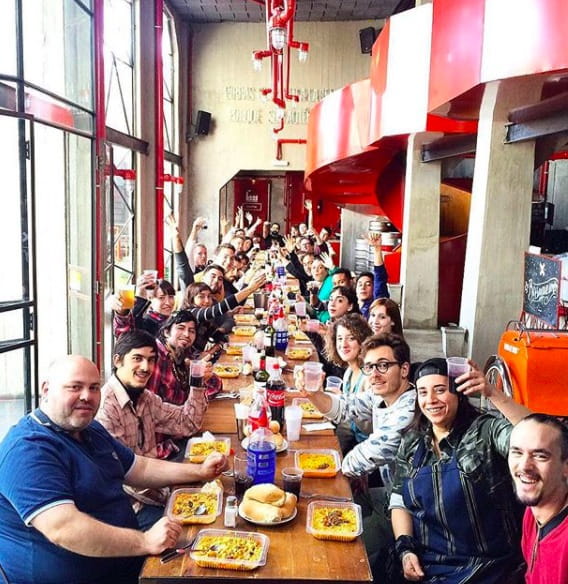 Bar group team photo