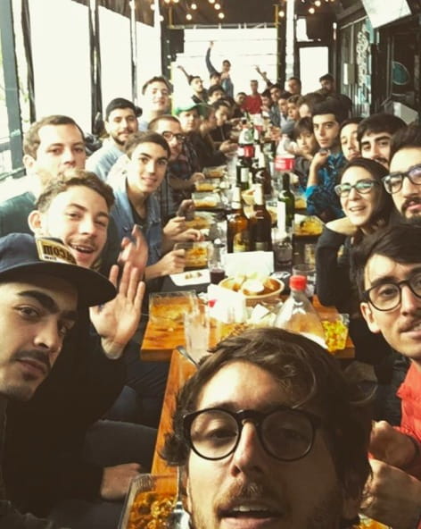 Bar group team photo